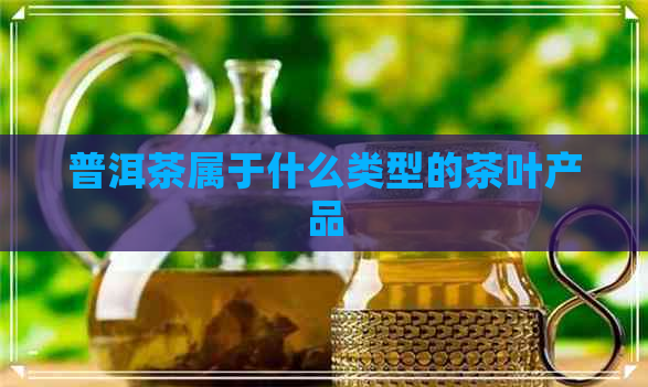 普洱茶属于什么类型的茶叶产品