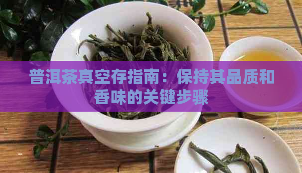 普洱茶真空存指南：保持其品质和香味的关键步骤