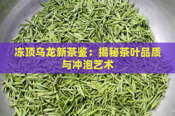 冻顶乌龙新茶鉴：揭秘茶叶品质与冲泡艺术