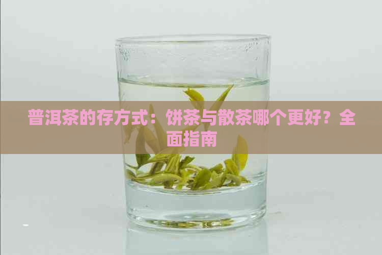 普洱茶的存方式：饼茶与散茶哪个更好？全面指南