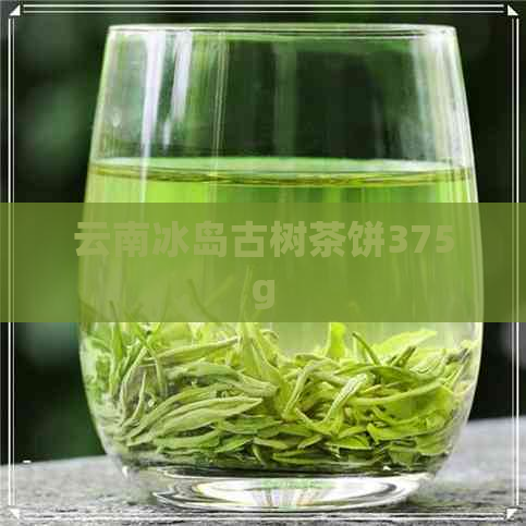 云南冰岛古树茶饼375g