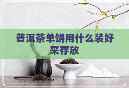 普洱茶单饼用什么装好来存放