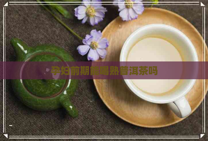 孕妇前期能喝熟普洱茶吗