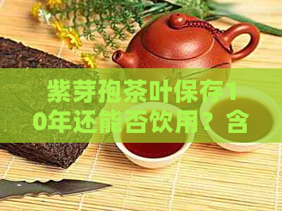 紫芽孢茶叶保存10年还能否饮用？含吗？怎么饮用及制作工艺，功效作用