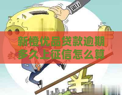 新橙优品贷款逾期多久上怎么算