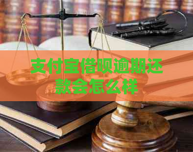 支付宝借呗逾期还款会怎么样