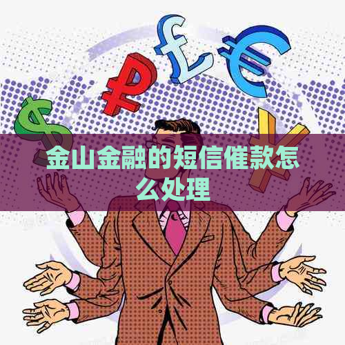 金山金融的短信催款怎么处理