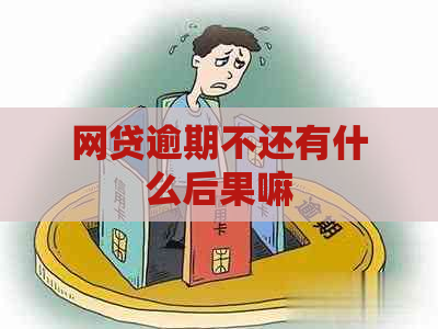 网贷逾期不还有什么后果嘛