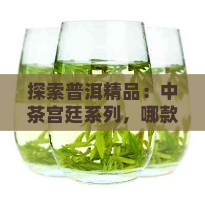 探索普洱精品：中茶宫廷系列，哪款普洱茶更合您的品饮标准？