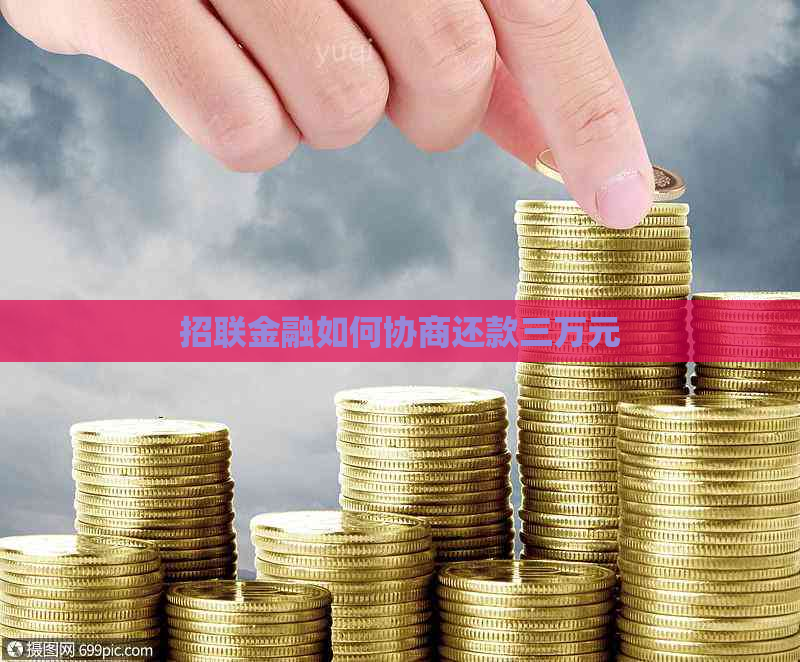 招联金融如何协商还款三万元