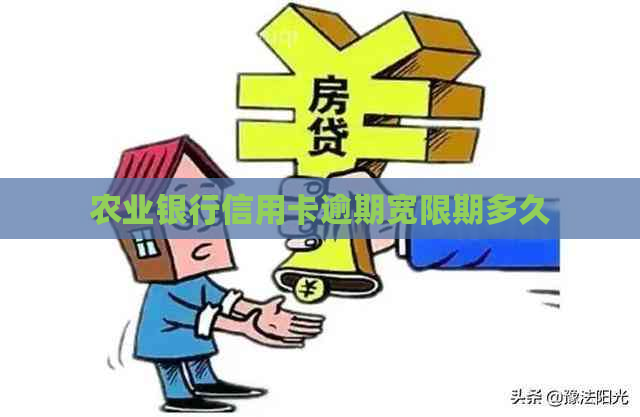 农业银行信用卡逾期宽限期多久