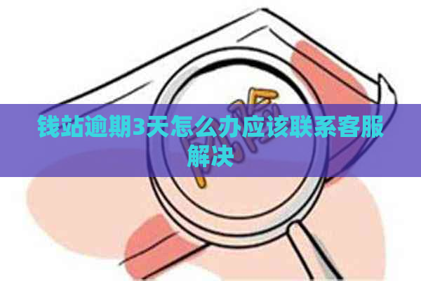 钱站逾期3天怎么办应该联系客服解决