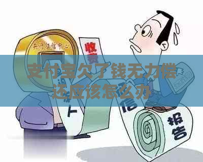 支付宝欠了钱无力偿还应该怎么办