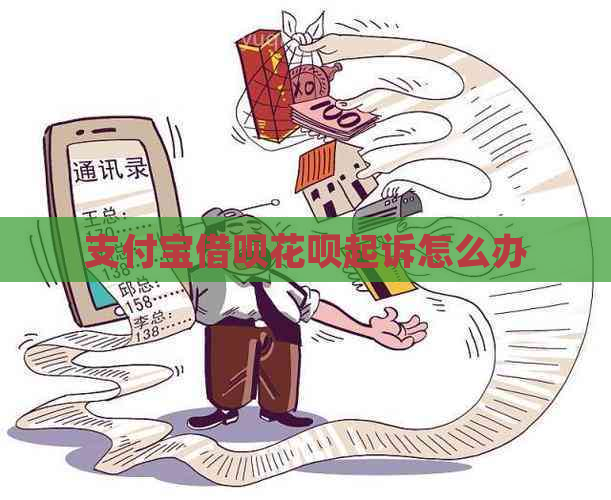 支付宝借呗花呗起诉怎么办