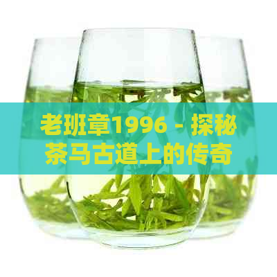 老班章1996 - 探秘茶马古道上的传奇普洱茶