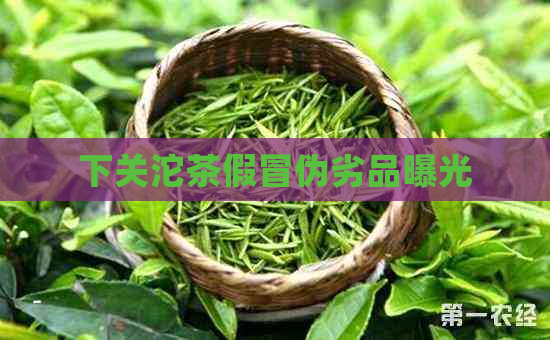 下关沱茶假冒伪劣品曝光