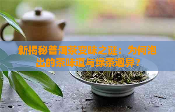 新揭秘普洱茶变味之谜：为何泡出的茶味道与绿茶迥异？