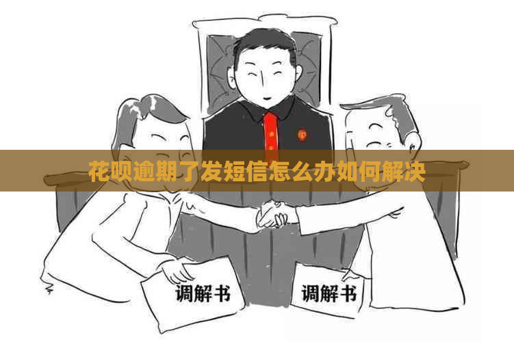 花呗逾期了发短信怎么办如何解决