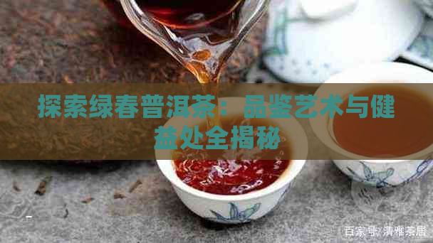 探索绿春普洱茶：品鉴艺术与健益处全揭秘