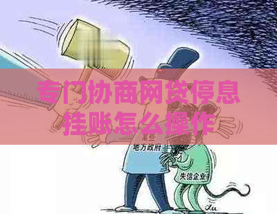 专门协商网贷停息挂账怎么操作