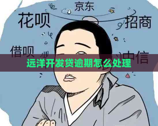 远洋开发贷逾期怎么处理