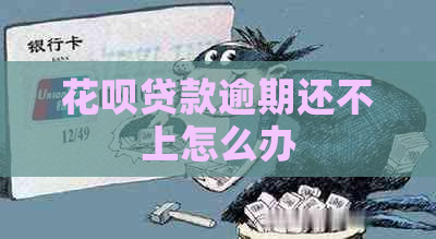 花呗贷款逾期还不上怎么办