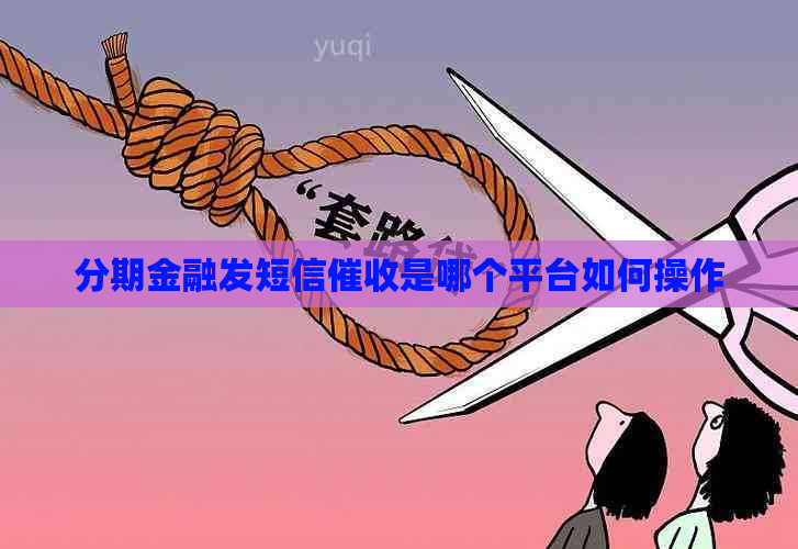 分期金融发短信是哪个平台如何操作