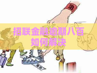 招联金融逾期八百如何解决