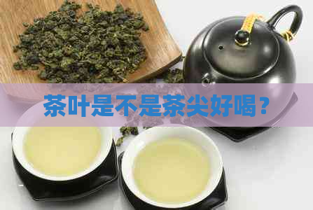 茶叶是不是茶尖好喝？