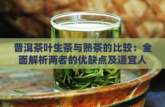 普洱茶叶生茶与熟茶的比较：全面解析两者的优缺点及适宜人群