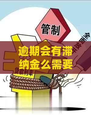 逾期会有滞纳金么需要知道哪些事项