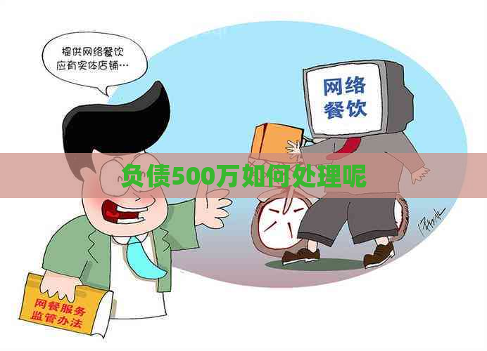 负债500万如何处理呢