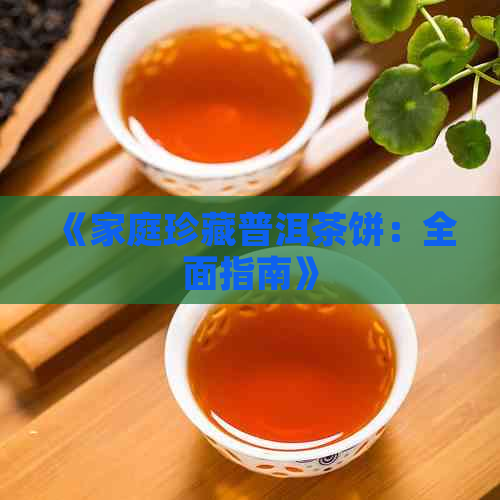 《家庭珍藏普洱茶饼：全面指南》