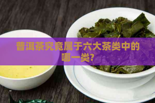 普洱茶究竟属于六大茶类中的哪一类?