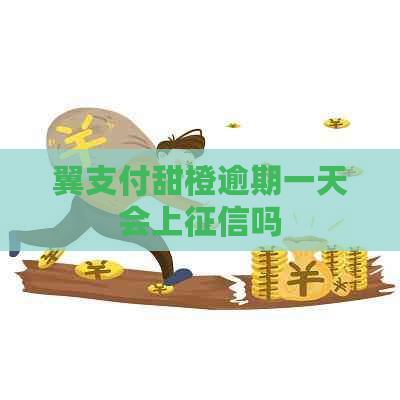 翼支付甜橙逾期一天会上吗