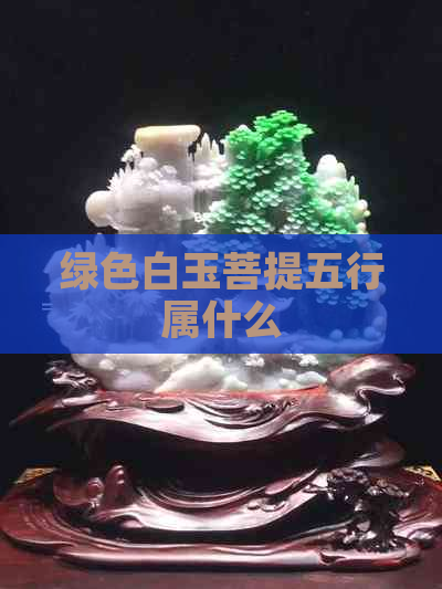 绿色白玉菩提五行属什么