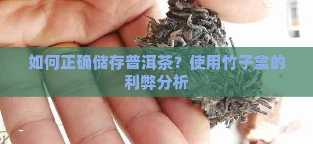 如何正确储存普洱茶？使用竹子盒的利弊分析