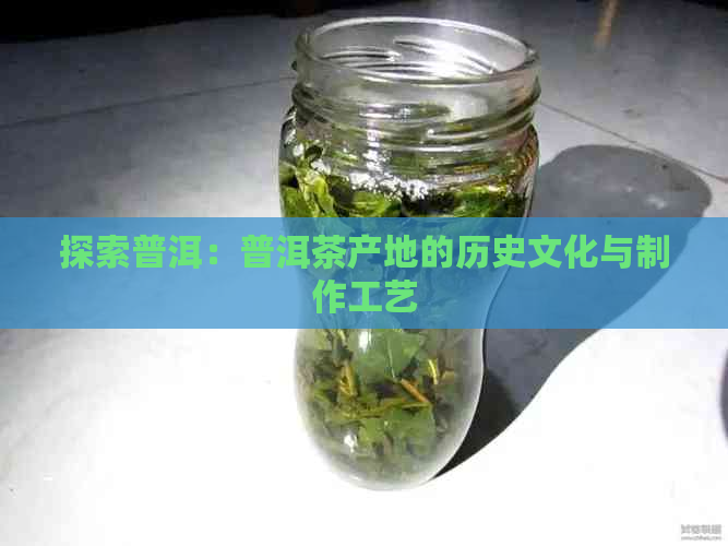 探索普洱：普洱茶产地的历史文化与制作工艺