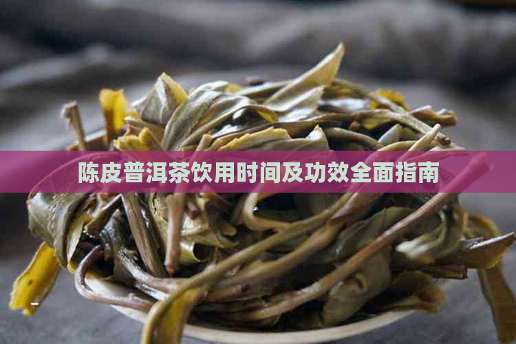 陈皮普洱茶饮用时间及功效全面指南