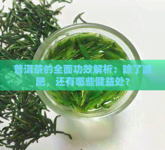 普洱茶的全面功效解析：除了减肥，还有哪些健益处？