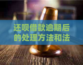 还呗借款逾期后的处理方法和法律责任全解析：如何避免逾期影响及解决措