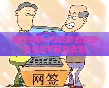 美团逾期一天还款的处理方式及可能的影响