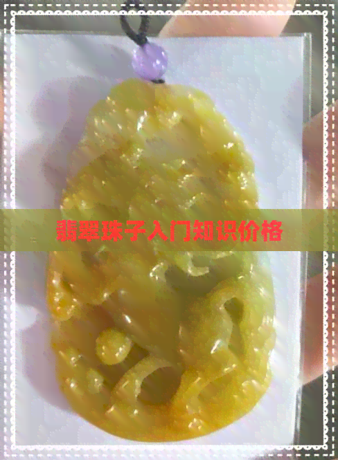 翡翠珠子入门知识价格