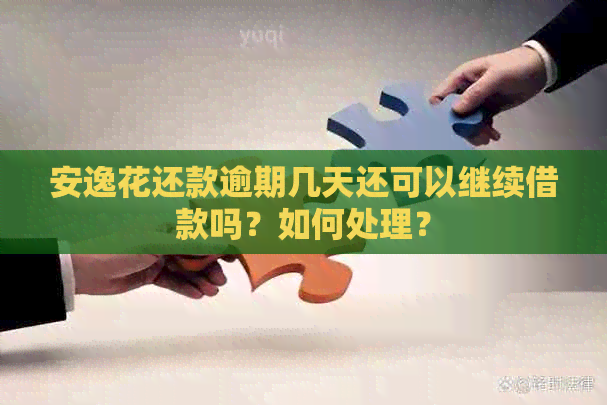 安逸花还款逾期几天还可以继续借款吗？如何处理？