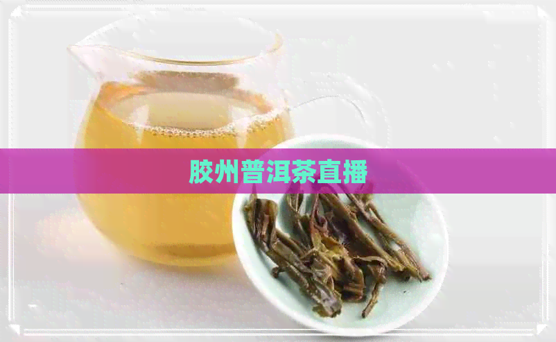 胶州普洱茶直播