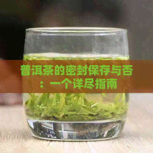 普洱茶的密封保存与否：一个详尽指南