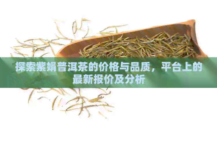 探索紫娟普洱茶的价格与品质，平台上的最新报价及分析