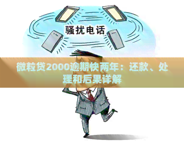 微粒贷2000逾期快两年：还款、处理和后果详解