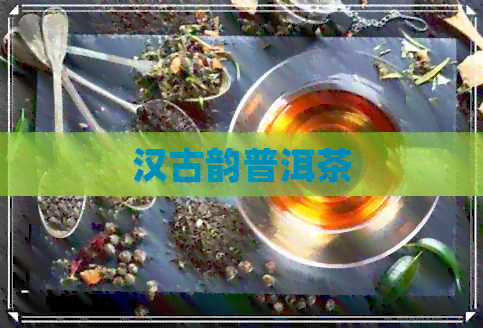 汉古韵普洱茶