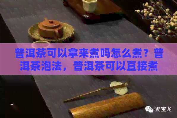 普洱茶可以拿来煮吗怎么煮？普洱茶泡法，普洱茶可以直接煮吗？